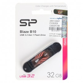 فلش سیلیکون پاور (Silicon Power) مدل 32GB Blaze B10 USB 3.2 گارانتی متین