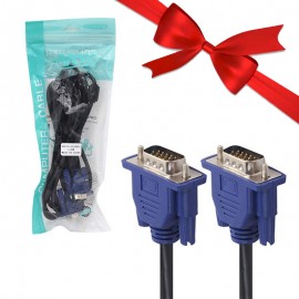 بسته 1+2 کابل (2+3) VGA ایکس وکس (xVOX) طول 3 متر (یک عدد هدیه)
