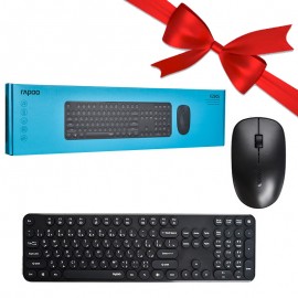 بسته 1+5 کیبورد و موس بی سیم رپو (RAPOO) مدل X260S (یک عدد هدیه)