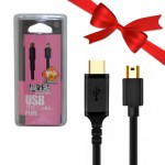 بسته 1+3 کابل miniUSB به Type-C طول 1.2 متر کی نت پلاس (Knet Plus) مدل KP-C2007 (یک عدد هدیه)