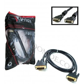 کابل DVI به DVI طول 5 متر V-net