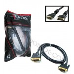 کابل DVI به DVI طول 5 متر V-net