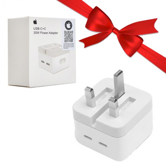 کلگی فست شارژر سه شاخه اروپایی اپل (Apple) 35W کپی