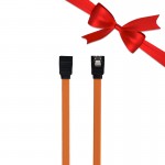 بسته 1+3 کابل هارد ساتا (SATA) طول 40 سانتی متر (یک عدد هدیه)