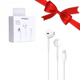 بسته 1+5 هندزفری لایتنینگ ترکا (TREQA) مدل EP-8803 (یک عدد هدیه)