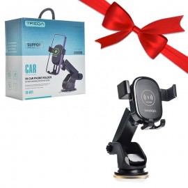 بسته 1+4 هولدر و شارژر بیسیم ترکا (TREQA) مدل TR-W11 (یک عدد هدیه)