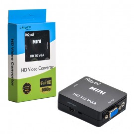 تبدیل HDMI To VGA رویال (Royal) مدل RC-2020