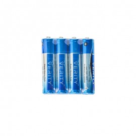 باتری نیم قلمی وریتی (VERITY) مدل R03 AAA 1.5V (شیرینگ 4 تایی)