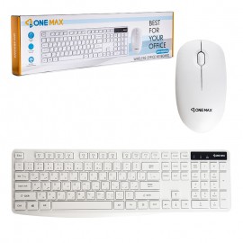 کیبورد و موس بی سیم وان مکس (ONE MAX) مدل OM-4500WA