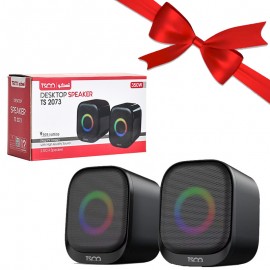 بسته 1+10 اسپیکر لپ تاپی تسکو (TSCO) مدل TS 2073 (یک عدد هدیه)