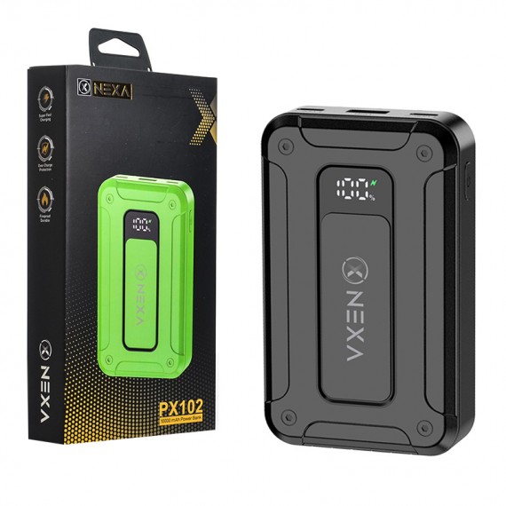 پاوربانک + سه کابل همراه نکسا (NEXA) مدل PX102 ظرفیت 10000mAh