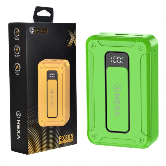پاوربانک + سه کابل همراه نکسا (NEXA) مدل PX205 ظرفیت 20000mAh