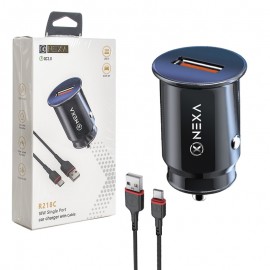 شارژر فندکی 18 وات + کابل تایپ سی نکسا (NEXA) مدل R218C
