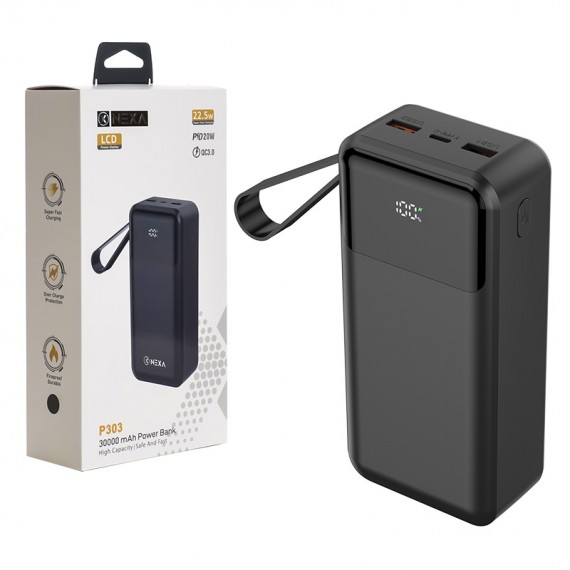 پاوربانک نکسا (NEXA) مدل P303 ظرفیت 30000mAh