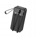 پاوربانک + دو کابل همراه نکسا (NEXA) مدل P304 ظرفیت 30000mAh