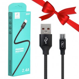 بسته 1+5 کابل تایپ سی (Type-C) اسکای دلفین (SKYDOLPHIN) طول 1 متر مدل S55T (یک عدد هدیه)
