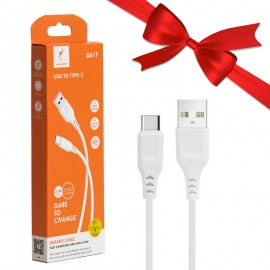 بسته 1+5 کابل تایپ سی (Type-C) اسکای دلفین (SKYDOLPHIN) طول 1 متر مدل S61T (یک عدد هدیه)