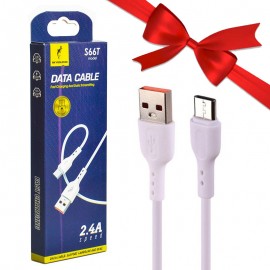 بسته 1+5 کابل تایپ سی (Type-C) اسکای دلفین (SKYDOLPHIN) طول 1 متر مدل S66T (یک عدد هدیه)