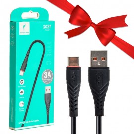 بسته 1+5 کابل تایپ سی (Type-C) اسکای دلفین (SKYDOLPHIN) طول 1 متر مدل S02T (یک عدد هدیه)