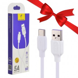 بسته 1+5 کابل تایپ سی (Type-C) اسکای دلفین (SKYDOLPHIN) طول 1 متر مدل S56T (یک عدد هدیه)