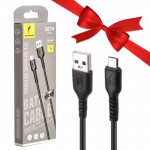 بسته 1+5 کابل اندروید (MicroUSB) اسکای دلفین (SKYDOLPHIN) طول 1 متر مدل S07V (یک عدد هدیه)