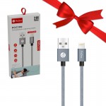 بسته 1+3 کابل آیفون (Lightning) پرووان (ProOne) طول 2 متر مدل PCC190 (یک عدد هدیه)