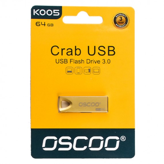 فلش اسکو (OSCOO) مدل 64GB K005 Crab USB3.0