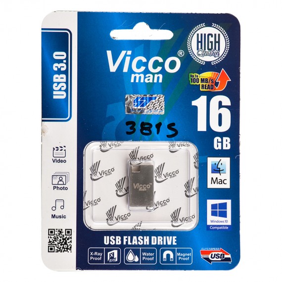 فلش ویکومن (Vicco man) مدل 16GB VC381S USB3.0