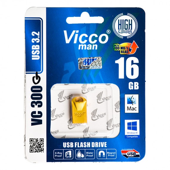 فلش ویکومن (Vicco man) مدل 16GB VC300G USB3.2