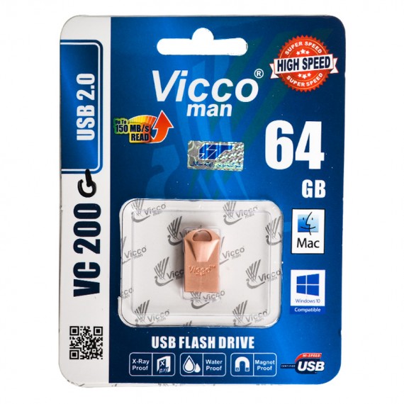 فلش ویکومن (Vicco man) مدل 64GB VC200G