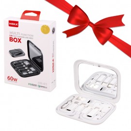بسته 1+2 کیت کابل و مبدل چند منظوره هیسکا (HISKA) مدل HR-01 (یک عدد هدیه)