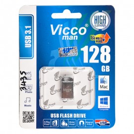 فلش ویکومن (Vicco man) مدل 128GB VC343S USB3.1