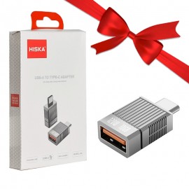 بسته 1+4 تبدیل (USB-A To Type-C) هیسکا (HISKA) مدل H6 (یک عدد هدیه)