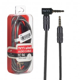 کابل 1 به 1 صدا (AUX) تسکو (TSCO) طول 1 متر مدل TC 94