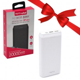 بسته 1+2 پاوربانک تسکو (TSCO) مدل TP 881 ظرفیت 20000mAh (یک عدد هدیه)