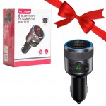 بسته 1+1 شارژر فندکی 24 وات دو پورت + FM پلیر بلوتوثی تسکو (TSCO) مدل BFM 2210 (یک عدد هدیه)