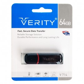 فلش وریتی (VERITY) مدل 64GB V714 USB3.0 گارانتی آسان سرویس