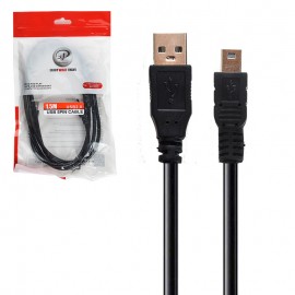 کابل موبایل و دوربین 5 پین ذوزنقه ای AM/5P ایکس پی (XP) طول 1.5 متر