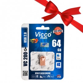 بسته 1+5 فلش ویکومن (Vicco man) مدل 64GB VC200G (یک عدد هدیه)