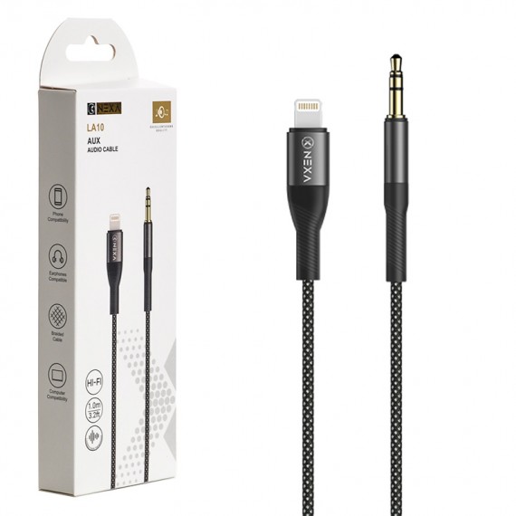 کابل لایتنینگ به جک 3.5 میلی متری (Lightning To Aux) نکسا (NEXA) مدل LA10