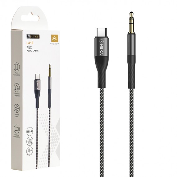 کابل تایپ سی به جک 3.5 میلی متری (Type-C To Aux) نکسا (NEXA) طول 1 متر مدل LA10
