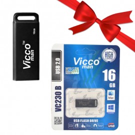بسته 1+5 فلش ویکومن (Vicco man) مدل 16GB VC230B (یک عدد هدیه)