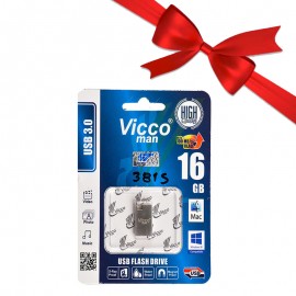 بسته 1+5 فلش ویکومن (Vicco man) مدل 16GB VC381S USB3.0 (یک عدد هدیه)