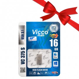 بسته 1+5 فلش ویکومن (Vicco man) مدل 16GB VC375 USB 3.1 (یک عدد هدیه)