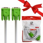 بسته 1+5 کابل VGA (3+4) ایکس پی (XP) طول 3 متر مدل PLUS (یک عدد هدیه)