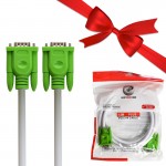 بسته 1+5 کابل VGA (3+4) ایکس پی (XP) طول 1.5 متر مدل PLUS (یک عدد هدیه)