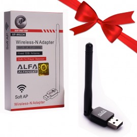 بسته 1+5 دانگل شبکه وای فای (Wi-Fi) آنتن دار آلفا ایکس پی (XP) مدل XP-W923K (یک عدد هدیه)