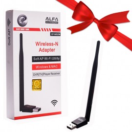 بسته 1+5 دانگل شبکه وای فای (Wi-Fi) آنتن دار آلفا ایکس پی (XP) مدل XP-W925K (یک عدد هدیه)