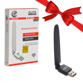 بسته 1+5 دانگل شبکه وای فای (Wi-Fi) آنتن دار آلفا ایکس پی (XP) مدل XP-W924N (یک عدد هدیه)