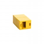 برل (Coupler) شبکه RJ45 دو سر ماده رنگی